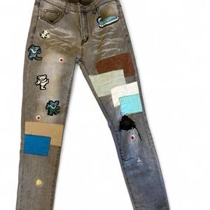 AMIRI  Grateful Dead Thrasher Jeans